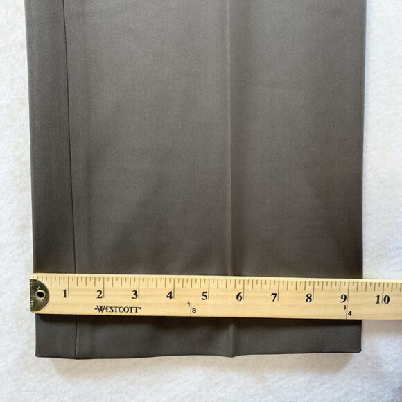 TAHARI Womens Dress Pants Sz 2 Cocoa Brown Bootcut Career Office Parisian New - Picture 9 of 14